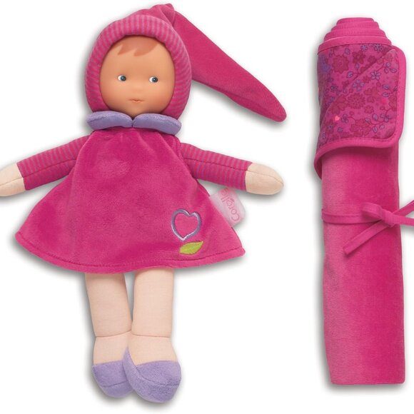 New in Box-Corolle Babi Miss Grenadine and Blanket For Age 0+ - Picture 1 of 10